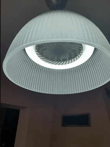 Luminária LED com Ventilador | FanMaster® - Direto Para Você