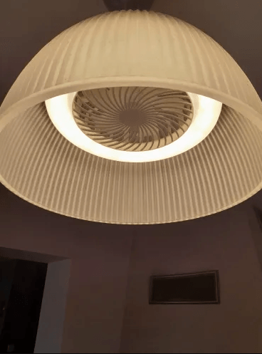 Luminária LED com Ventilador | FanMaster® - Direto Para Você