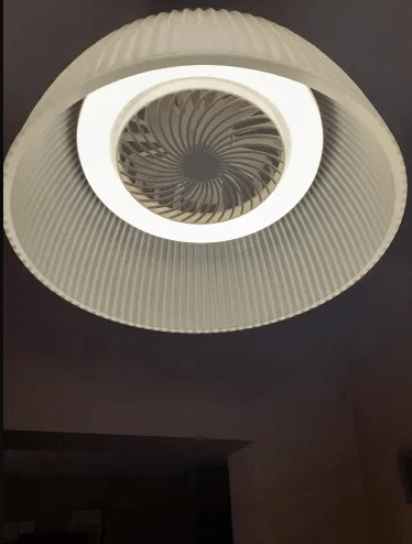 Luminária LED com Ventilador | FanMaster® - Direto Para Você