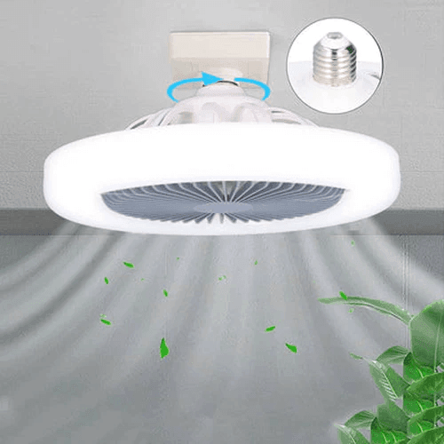 Luminária LED com Ventilador | FanMaster® - Direto Para Você