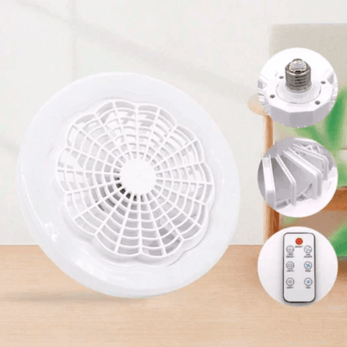 Luminária LED com Ventilador | FanMaster® - Direto Para Você