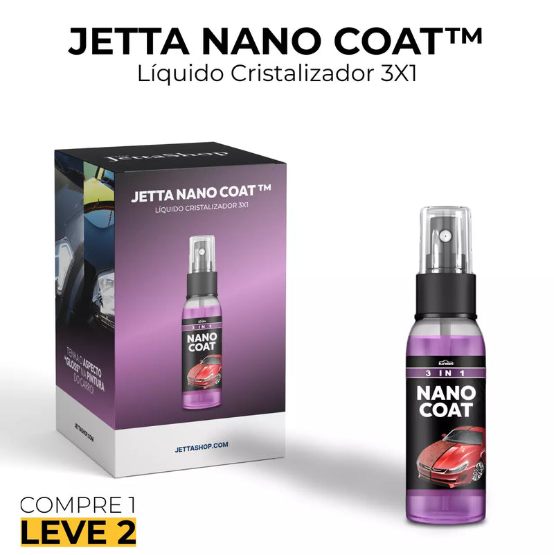 Cristalizador 3 em 1 Para Carros - JettaNanoCoat™ - Direto Para Você