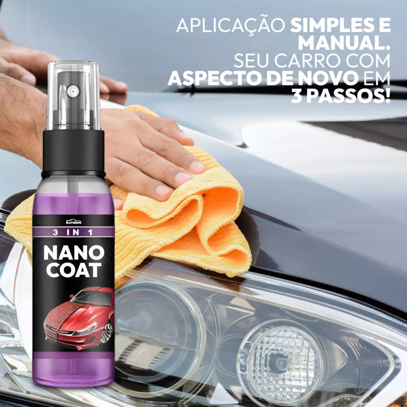 Cristalizador 3 em 1 Para Carros - JettaNanoCoat™ - Direto Para Você