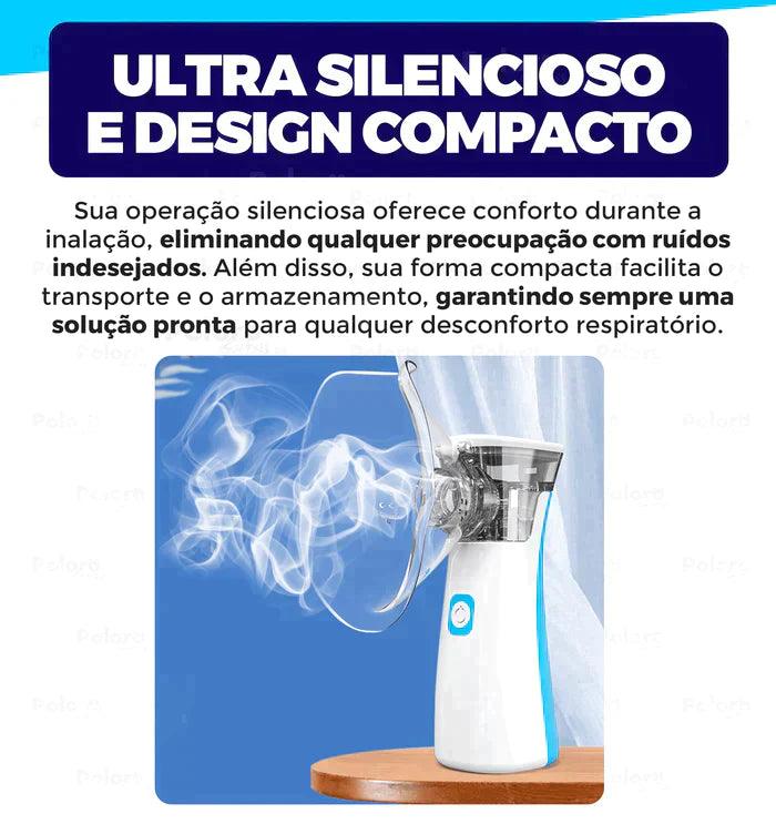 Inalador Nebulizador - Portátil e Ultra Silencioso - Direto Para Você