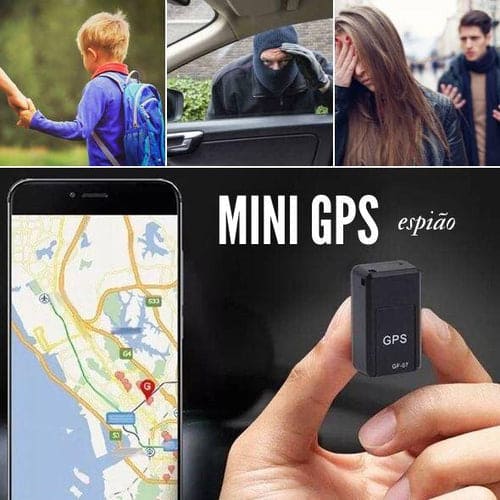 Mini Rastreador GPS Portátil - Localização em Tempo Real - Direto Para Você