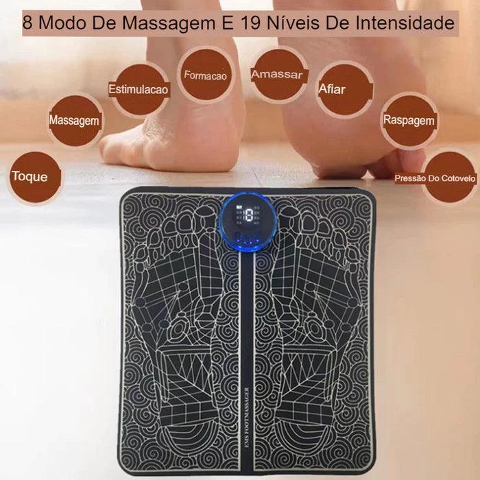 Tapete Massageador Elétrico para os Pés - RelaxPrO - Direto Para Você