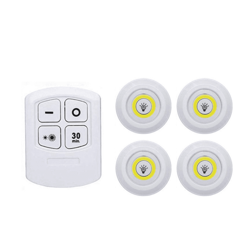 Luz LED sem fio - Controle Remoto - Direto Para Você