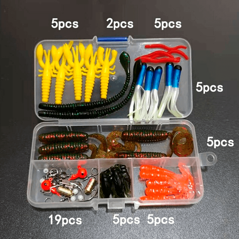 Kit Profissional Completo de Pescaria 165 Peças - Direto Para Você