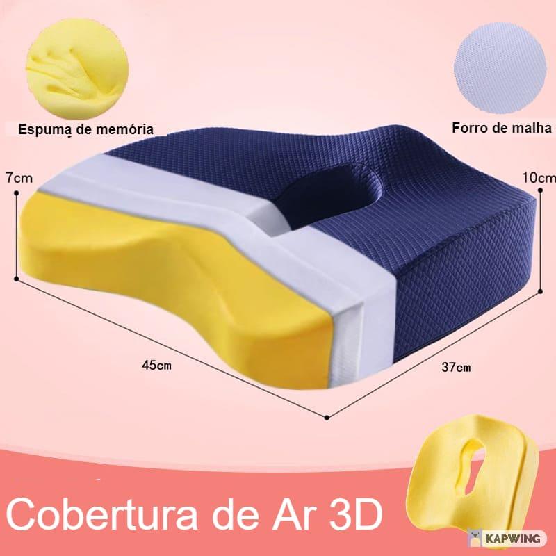 Almofada Ortopédica Espuma de Memória 5D - Direto Para Você