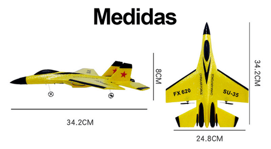 Avião de Controle Remoto Speed Plane - Direto Para Você