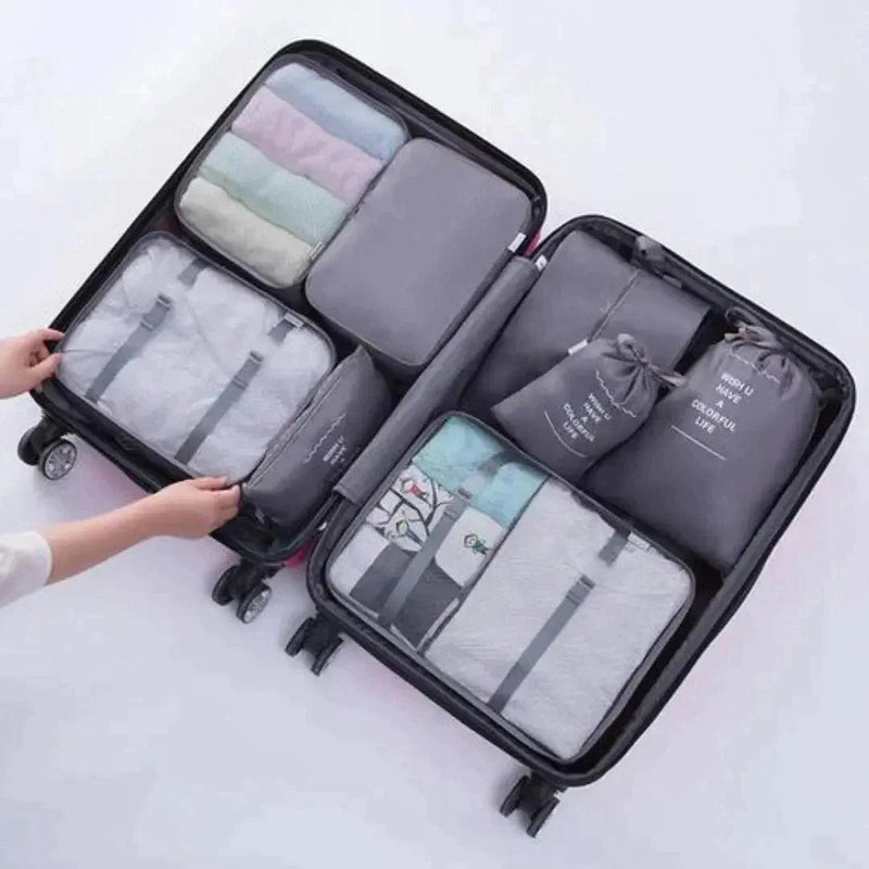 Kit de Bolsas Organizadoras à Prova d'Água (+3 de Brinde) - Direto Para Você