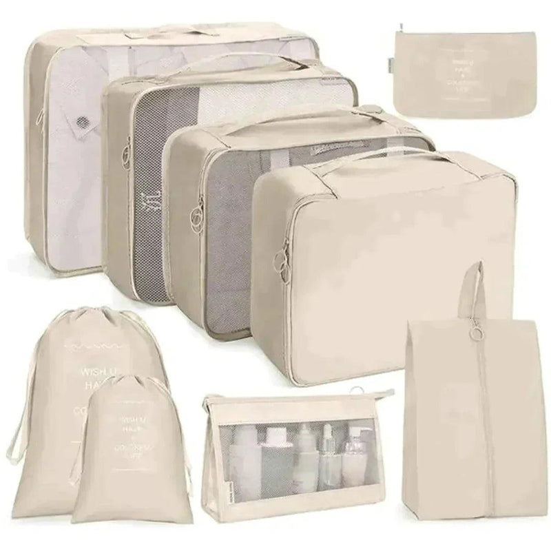 Kit de Bolsas Organizadoras à Prova d'Água (+3 de Brinde) - Direto Para Você